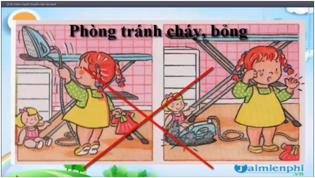 Bài truyên truyền “Phòng tránh tai nạn thương tích cho trẻ mầm non” ở nhà mùa dịch