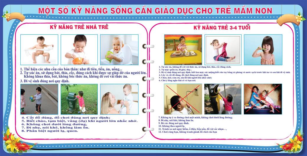 Tuyên truyền một số kỹ năng sống cho trẻ 0-4 tuổi