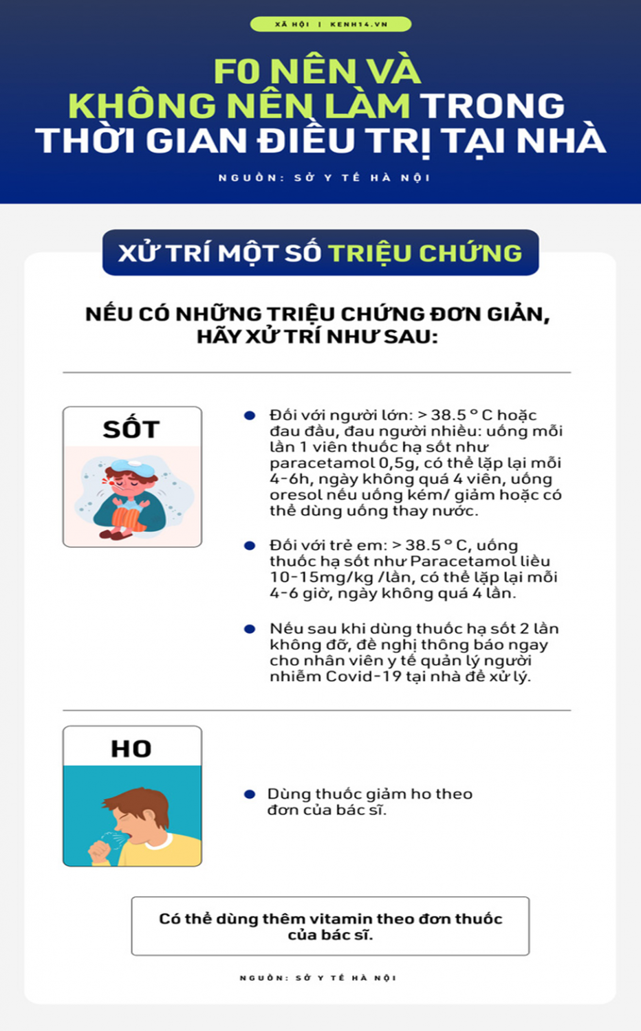 F0 điều trị tại nhà: NÊN và KHÔNG NÊN làm gì? Những dấu hiệu chuyển nặng cần biết!